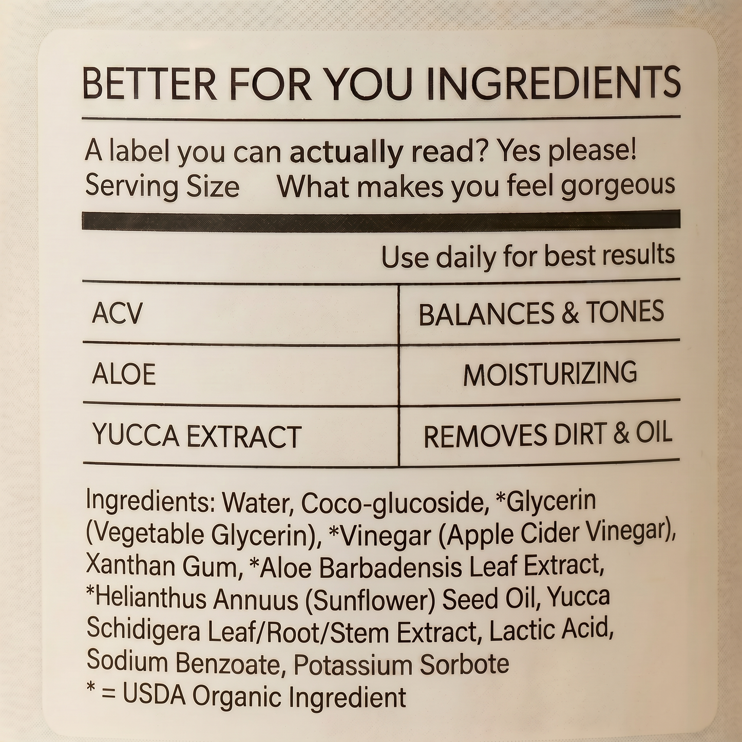 Daily Nourish Cleanser